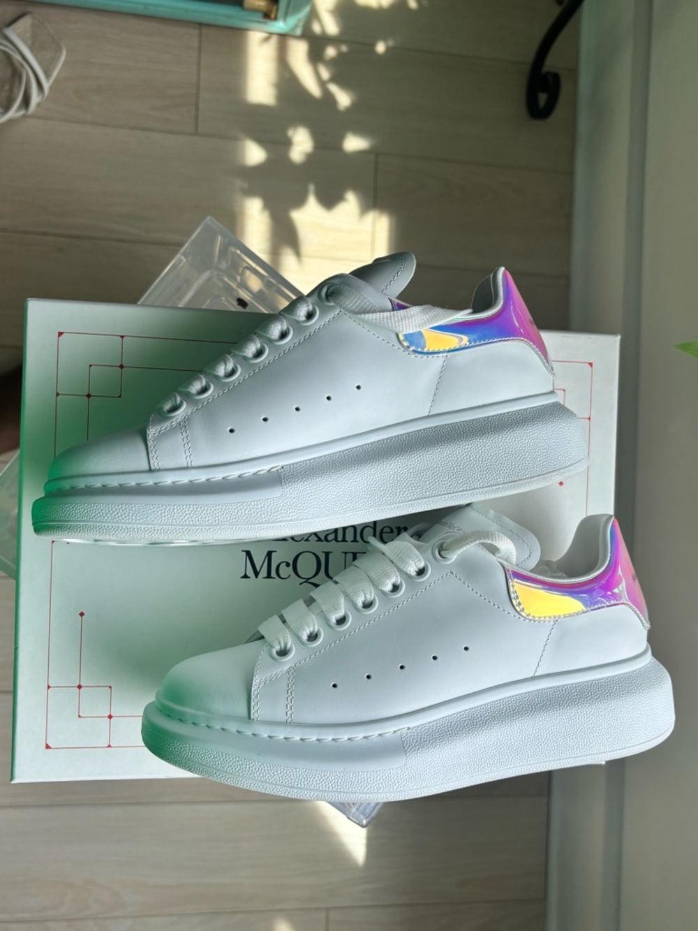 Alexander McQueen Oversized Sneaker ~ Size 37 ~ EUC - Picture 7 of 12